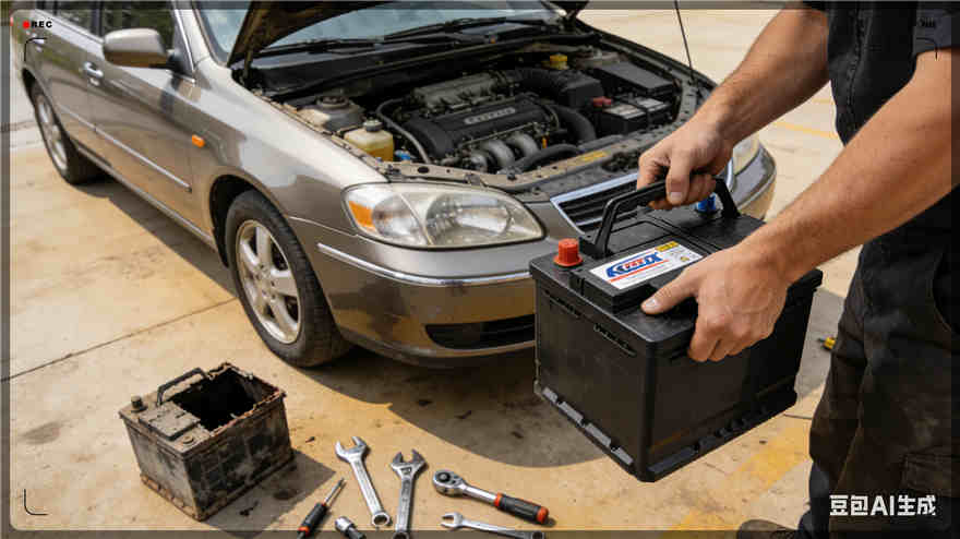 张家港汽车换电瓶电话【案例】